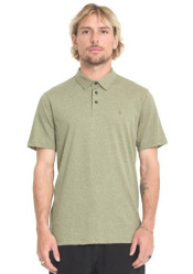 Men's Volcom Wowzer Polo Ss Thyme Green T-shirtt