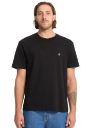 Men's T-shirt Volcom Stone Blanks Bsc Sst Black
