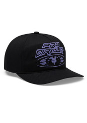 Fox Pro Circuit Snapback Hat Black