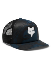 Fox Vision Mesh Trucker Hat Deep Cobalt