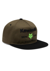 Fox Kawi Snapback Hat Olive Green