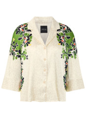 Marc Cain AC 51.37 W42 Blouse Bright Ecru 112