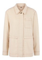 Women´s jacket Marc Cain AC 31.18 D23 Jacket Bright Ecru 112