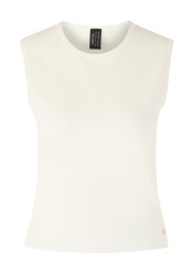 Women's top Marc Cain AC 61.01 M11 Top Bright Ecru 112