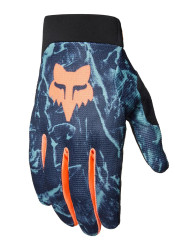 Fox Ranger Glove Image Print Arctic Blue Cycling Gloves