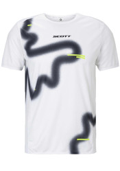 Men's t-shirt Scott Tee M´s RC Run SS white/black