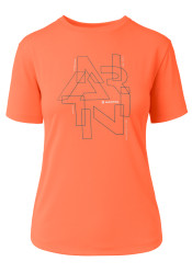 Women´s T-shirt Martini Alpmate Breeze Shirt W Papaya/Seaport 550/191