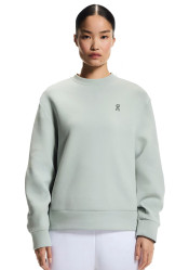 Women's sweatshirt On Running Focus Tech Crew, W Mineral