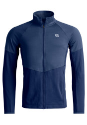 Ortovox Fleece Light Grid Hoody M Deep Ocean