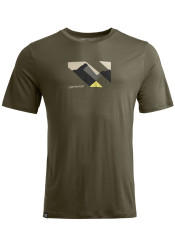 Ortovox 140 Cool Landscape T-shirt M Dark Wild Herbs