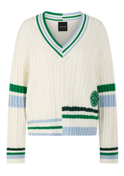 Women´s sweater Marc Cain AS 41.19 M66 Off-White 110