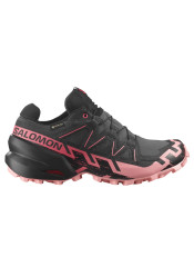 Salomon Speedcross 6 GTX W 9 Iron/Black/Fla Women's Shoes