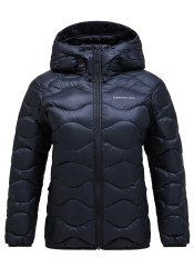 Peak Performance W Helium Down Hood Jacket Black 050