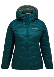 Women´s jacket Peak Performance W Helium Down Hood Jacket Ponderosa Pine 45Z