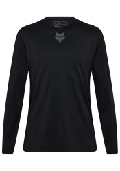 Men's Fox Flexair Ls Jersey Black