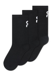 On Running Logo Sock High 3P Kids Socks, Black