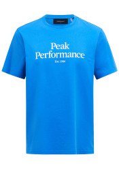 Men´s t-shirt Peak Performance Original Tee Men Crisp Air Blue/Iceflower/ B47