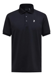 Men´s T-shirt Peak Performance Vespar Polo Men Black 050