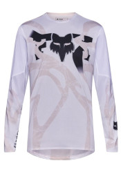 Fox Flexair Ls Jersey Diffuse Se White