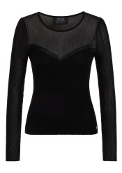 Women´s T-shirt Marc Cain AC 41.08 M14 Sweater Black 900