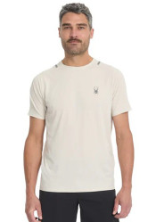 Spyder Pinnacle SS Tech Crew Light Grey Men's T-Shirt