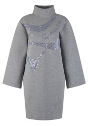 Women´s dress Sportalm Jilin 550326 Grey Melange Light