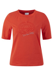 Women´s T-shirt Sportalm Eva Motiv 250397 Scarlet Alert