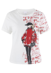 Women´s T-shirt Sportalm Juno 250384 Egret (03)