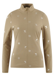 Women's turtleneck Sportalm Helsinki CH 300051 Sepia Brown