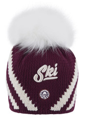 Women's hat Sportalm Campeche CH mP 950357 Dark Burgundy