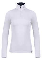 Women's turtleneck Kjus Women Feel Midlayer Half-Zip, White/KJUS Navy