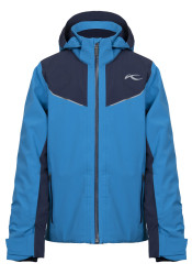 Kjus Boys Formula Jacket, Traverse/Atlanta Blue