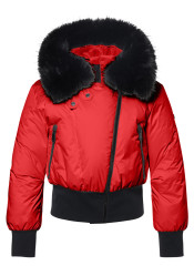 Women´s jacket Goldbergh Misake Ski Jacket Faux Border Flame
