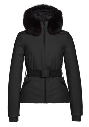 Women´s jacket Goldbergh Hida Ski Jacket Faux Border Black