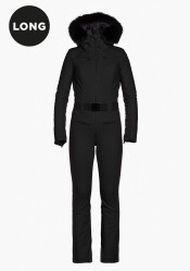 Women's overalls Goldbergh Parry Long Ski Suit Faux Border Black