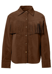 Women's shirt Goldbergh Sahana Blouse Deep Mocha