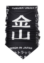 Women´s neckwarmer Goldbergh Mana Neckwarmer Street Signs Black/White