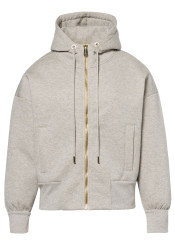 Women´s sweatshirt Goldbergh Alura Hooded Full Zip Cardigan Lurex Melange
