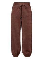 Women´s sweatpants Goldbergh Glimpse Sweat Pants Vino Rosso Lurex Melange