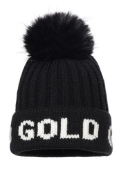 Women´s hat Goldbergh Hodd Beanie Black/White