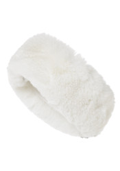 Women´s headband Goldbergh Froid Fluffy Headband Snow White