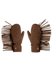 Women´s gloves Goldbergh Furanji Mittens Deep Mocha