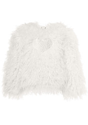 Women´s sweater Goldbergh Hato Pullover Snow White
