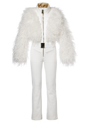 Women's overalls Goldbergh Samusa Ski Suit Snow White
