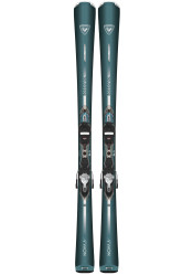 Rossignol NOVA 8 XPRESS + XPRESS W 11 GW B83 SILVER BLUE / RAPPX02+FCPDW04