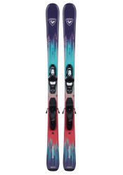 Rossignol SENDER JR KID-X + KID 4 GW B76 BLACK / RAPJC01+FCKKK01