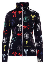Women\'s sweatshirt Toni Sailer JADE PRINT Women Mid Layer Black Multi 138