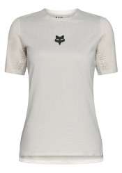Fox W Flexair Ss Jersey Chalk