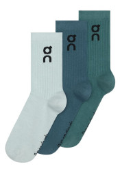 On Running Logo Sock High 3P, Brook/Storm