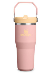 Stanley The IceFlow™ Flip Straw 2.0 Tumbler 600ml/20oz Peach Rose with Integrated Straw